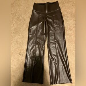 Hue faux leather pants